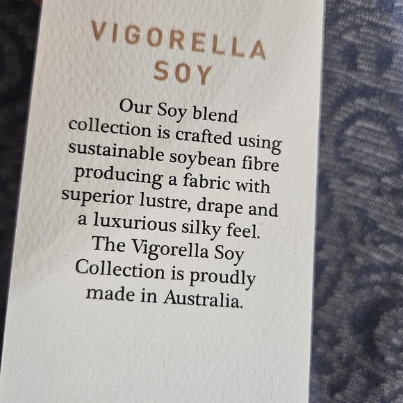 Vigorella Elegant Blue Open-Front Cardigan - Picture 5 of 8